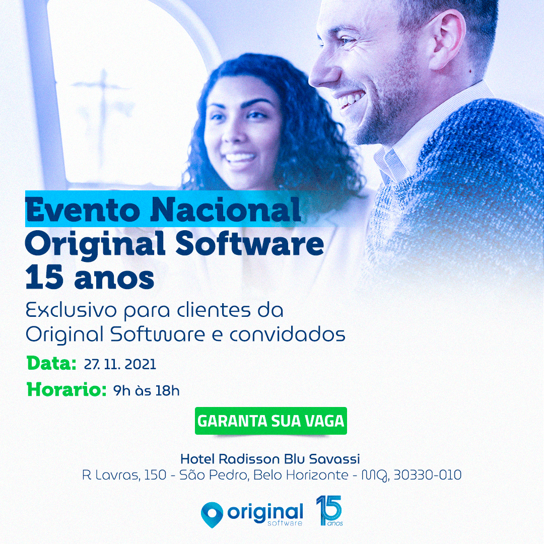 You are currently viewing Evento Nacional Original Software 15 anos
